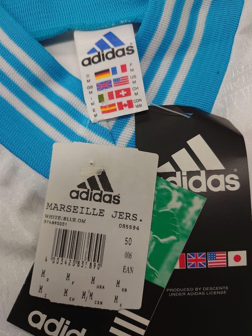 96/97 マルセイユ ホーム半袖 ユニフォーム新品未使用タグ付き 96/97 マルセイユ ホーム半袖 ユニフォーム 未使用タグ付き マルセイユ